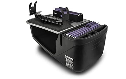 AutoExec AE-FMEF-PS-GT Efficiency FileMaster Car Desk for Your Vehicle Workstation and Mobile Office, with Printer Stand - color: Grey, style: Desk, Printer Stand
