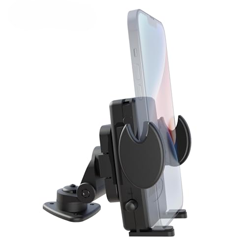 ARKON Mounts - Adhesive Truck & Car Phone Holder | Secure Grip | Versatile Compatibility | Easy Installation | Phone Holder For Car | For iPhone, Samsung, Google, Huawei, Nokia, other Smartphones