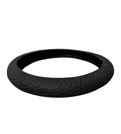 Universal Steering Wheel Cover：13.5 to 15 Inches Stretchable Silicone Anti Skid Steering Wheel Protector Fit for Most Car Models Including Round D Shape or Special Shape (Black) - color: Black
