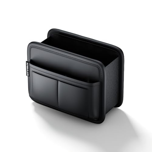 LEIWOOR Car Door Organizer & Cup Holder, Multifunctional Car Storage Box, Trash Can, Large Capacity Storage Bag, Foldable Side Storage Pouch, Interior Accessory for Sedan SUV Truck (Multi-Pocket Pro) - color: Multi-Pocket Pro