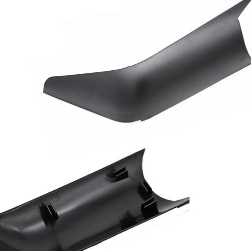 A Pair Black Door Mirror Arm Cover for 2018-2025 Freightliner Cascadia Accessories Driver & Passenger Side Freightliner Cascadia Mirror Cover Semi Truck