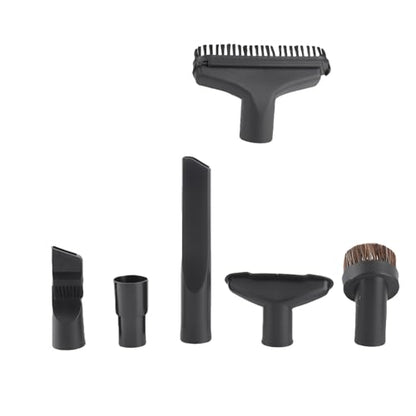 Car Vacuum Vacuum Cleaner Accessories Replacement Brush Nozzle Kit – 6pcs for Floor, Sofa, Car – Universal Attachments with 32mm to 35mm Adapter