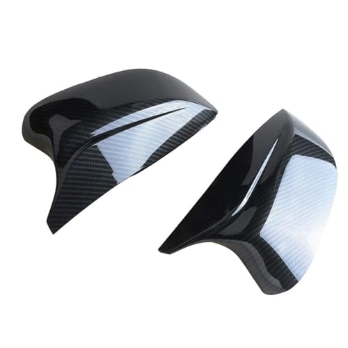 1 Pair Rear View Side Mirror Cover Door Mirror Caps Compatible with Nfiniti Q50 Sedan Q60 Q70 QX30 2014-2020 (Carbon Fiber Look)