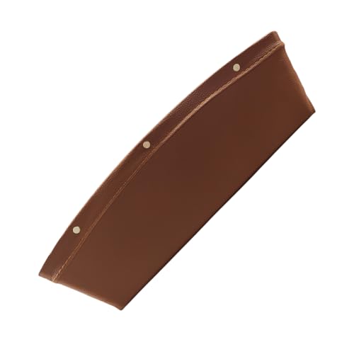 Car Seat Gap Filler Organizer, L-Capacity Leather Automotive Interior Storage Box, Universal Vehicle Side Seat Gap Filler Accessories for Keys, Phones, Glasses (Brown) - color: Brown