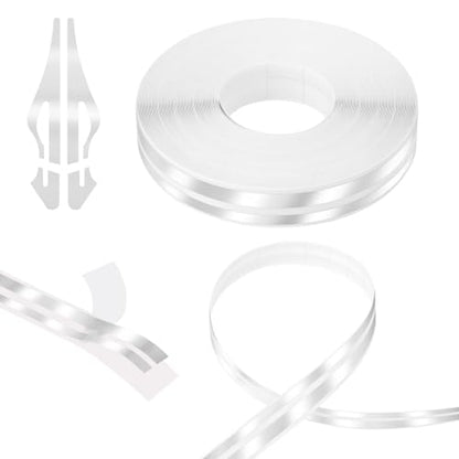 2 Rolls 32Ft Car Pinstripe Tape, Automotive Pinstriping Tape Stickers Vinyl DIY Stripes Pinstripe Emblems Trim Decals for Car, SUVs, Pickups, Motorcycle and Boat, Racing Stripes (Silver) - color: Silver-2