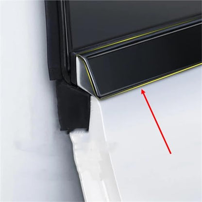 Compatible For Mercedes-Benz E-Class W213 2016-2022 Black Exterior Window Molding Strip Sill Side Cover Trim 8PCS Chrome Delete(Silver) - color: Silver