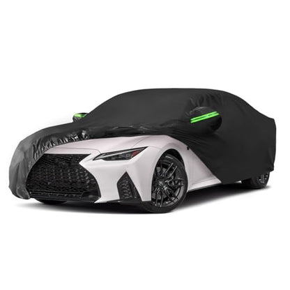 Proadsy Car Cover Custom Fit for 2014-2025 2026 is IS200 250 300 350, Waterproof All Weather for Automobiles, Full Exterior Cover Rain Snow Sun Protector Indoor Outdoor Car Cover - size: IS