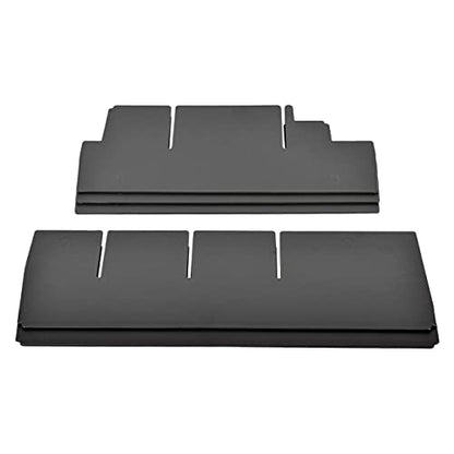 TACOBRO Center Console Organizer Dividers Compatible with 2015-2018 2019 2020 Ford F150 Accessories Black ABS Plastic Armrest Box Insert Secondary Storage, Full Console w/Bucket Seats ONLY