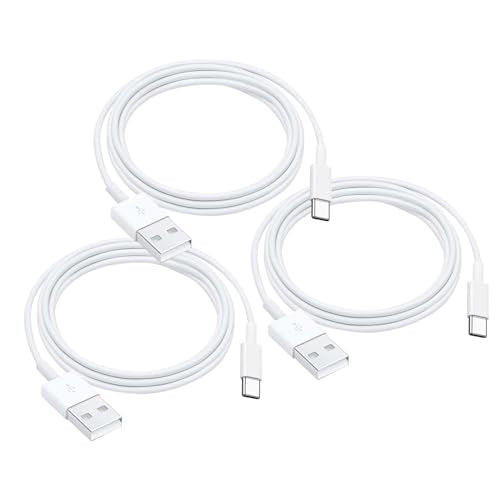 AHDFWI 3 Pack iPhone 15 Carplay USB Cable for iPhone 16E 16 15, 16 15 Pro Max, 15 Plus Car Charger, iPad Pro 12.9/11, iPad 10 Generation, iPad Air 5 4 Generation, Mini 6 Generation Fast Charging Cord - color: White, size: 3.3 Feet, style: 3 Pack