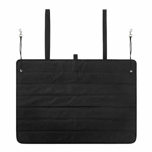 Tinideya Large Rear Bumper Protector for Cars 41 x 25 Inch Bumper Guard Foldable Protective Mat Dog Blanket Cargo Liner Preventing Scratches While Unloading and Loading for SUV Van Truck Vehicle - size: 41 x 25 Inches