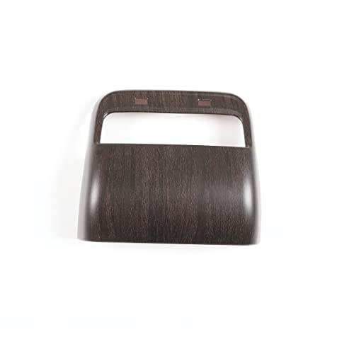 Rear Air Outlet Vent Trim Cover,Rear Air Condition Vent Cover Trim,Rear Center Console Air Vent A/C Cover Trim for Tesla Model 3 & Model Y 2017-2021 (Oak Grain) - color: Oak Grain