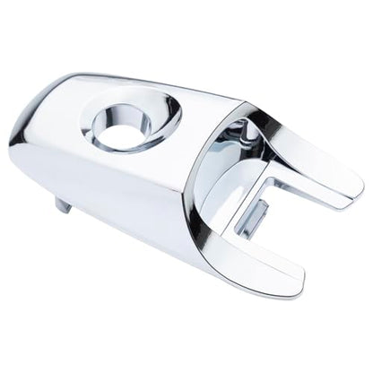 Exterior Door Handle Lock Cylinder Cover Compatible with 2011-2019 Explorer Flex Edge MKX Front Driver Side (Chrome) Replace BA1Z78218A14A, BA1Z-78218A14-A