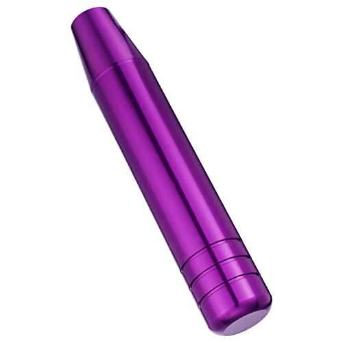 Abfer Tall Shift Knob Car Long Shifting Head Replace Weighted Gear Stick Shifter Knob Extension Fit Most Manual Automatic Transmission Vehicle (Purple-1) - color: Purple
