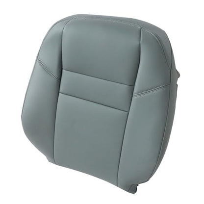 NLQR Driver and Passenger Side Bottom & Top Lean Back Replacement Seat Covers Leather Dark Gray Compatible with Honda CRV 2007 2008 2009 2010 2011 - color: Gray