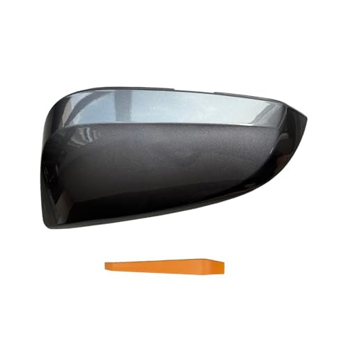 Left Driver Side Mirror Cover Cap Compatible with Toyota Rav4 2013-2018 XLE/SE/LTD, 4RUNNER 2013-2023,RAV4 HV 2016 - Without Side Camera Models, Gray - color: Gray, size: Left Driver Side