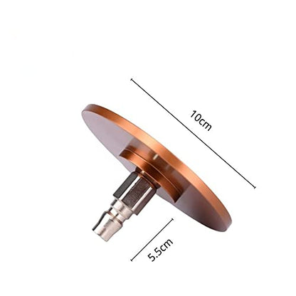 4.0x2.1 Inches Powerful Massage Cup Adapter For Vac-U-Lock Machine Air Connector Device Attachments Accessory Gift (Red) - color: Red