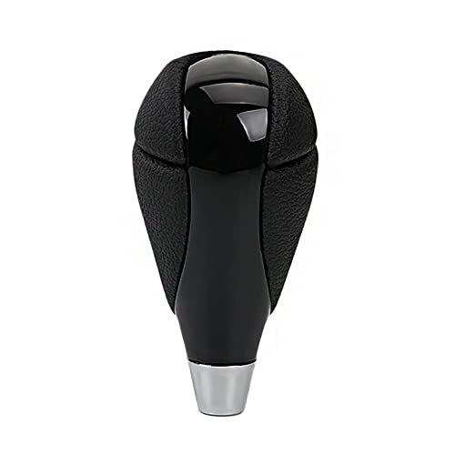 Gear Shift Knob Resin Leather for Most Lexus ES300 GS430 IS250 LX470 RX450h Toyota Crown Corolla Camry Rav4 Prado 4Runner Highlander - color: Black