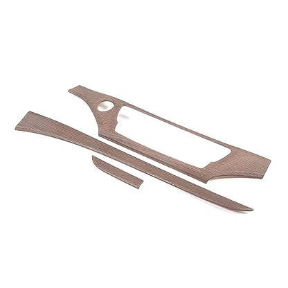 Dashboard Panel Cover Trim for Honda Pilot 2016-2022/ Passport 2019-2025/ Ridgeline 2016-2020 Accessories, Center Console Panel Strip Trim, Center Console Upper Center Pillar Trim, ABS (Wood Grain) - color: Wood Grain