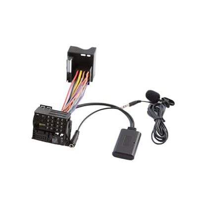 Audio Aux Adapter with Microphone, Audio AUX Adapter Compatible with BMW Z4 E85 2003-2008, Compatible with BMW Z4 E86 2003-2008, Compatible with Mini Cooper R50 2003-2006