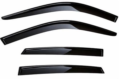 2022-2026 Tape-On Rain Guards for Honda Civic Hatchback Side Window Visor Deflectors HB LX Sport Touring EX-L Tinted Vent Shades Protectors 2023 2024 2025 - size: For Honda Civic Hatchback 2022-2026 (Tape-On)