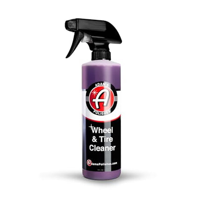 Adam's Polishes Wheel & Tire Cleaner 16oz - Professional All in One Car Wash Wheel Well Cleaning Spray for Car Detailing | Safe On Most Rim Finishes - size: 16 fl. oz
