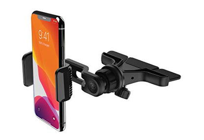 Scosche UH4CDPDV-SP CarMount 3-in-1 Universal Phone CD/Dash/Vent Mount Kit for The Car , 360 Rotation - style: CD / Dash / Vent