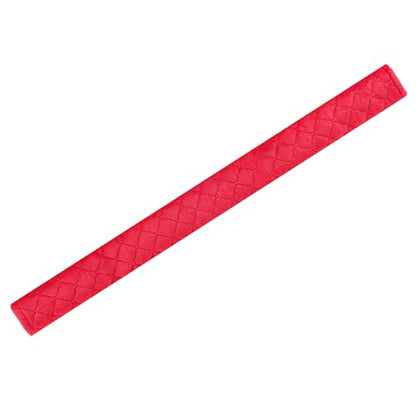Amooca Soft Automotive Seat Belt Cover Seatbelt Shoulder Pad Neck Protector Cushions Universal Fit SUV Trucks Backpack Red Extra Long 25.6in - color: Red, size: 25.6in-1pc