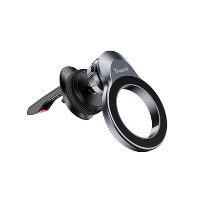 Trusmi Magnetic Car Phone Holder for MagSafe, Air Vent Phone Mount 360° Rotation, Strong Magnet Cell Phone Holder for Car for iPhone 17 16 15 14 13 12 Pro Max, Samsung Galaxy, Google Pixel