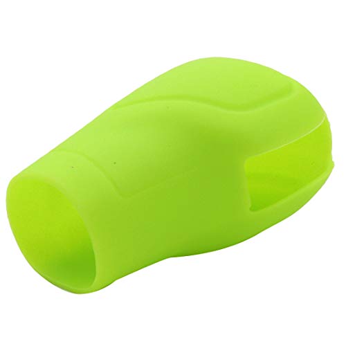 Car Gear Shift Knob Cover,Universal Silicone Automotive Anti-Slip Auto Knob Gear Stick Protector,Car Shift Protector Cover Protector for Most Vehicles,Green - color: Green