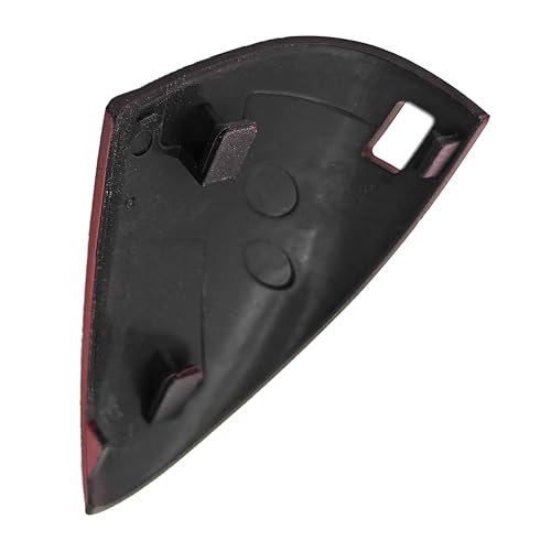 Car Front Left Side Door Handle Key Cover Cap Compatible with Hyundai Elantra MK7 2020 2021 2022 2023 Replace Part 82652-AA100 Door Handle End Bezel (Front Left Door, Red) - color: Red