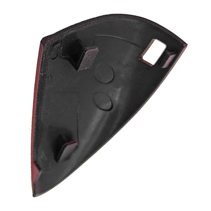 Car Front Left Side Door Handle Key Cover Cap Compatible with Hyundai Elantra MK7 2020 2021 2022 2023 Replace Part 82652-AA100 Door Handle End Bezel (Front Left Door, Red) - color: Red