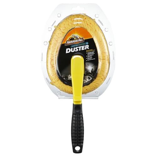 Armor All Car Duster, Scratch-Free Microfiber Duster with Handle - style: Microfiber Duster