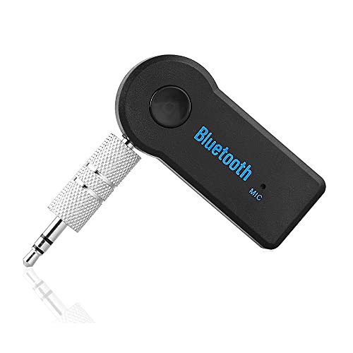 Bluetooth AUX Adapter for Car, Wireless Audio Receiver Portable Hands-Free Car Kits with AUX 3.5mm - color: BT003