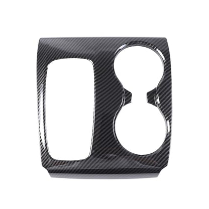 Gear Shift Panel Cover for Honda Pilot 2016-2020/ Honda Ridgeline 2017-2020, Gear Shift Knob Console Panel Trim, ABS Center Console Cup Holder Frame Anti-Scratch Protector Accessories (Carbon Fiber) - color: Carbon Fiber