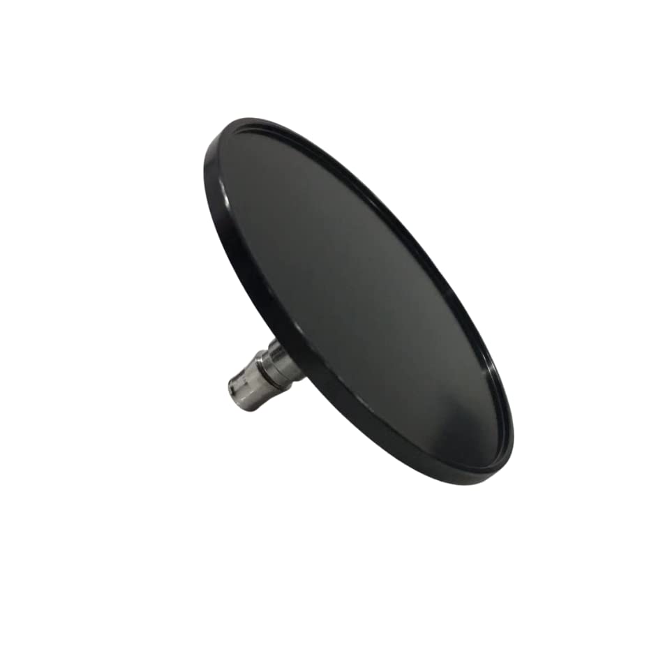 4.0x2.1 Inches Powerful Suction Base Cup Adapter Fit for Lovense Vac-U-Lock Machine Air Connector Device Attachments Accessory Gift (Black) - color: Black