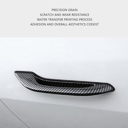 Keenso Door Handle Cover, 4PCs Anti Freezing Car Door Handle Protector for Model Y 2021-2023,for Model 3 2016-2023