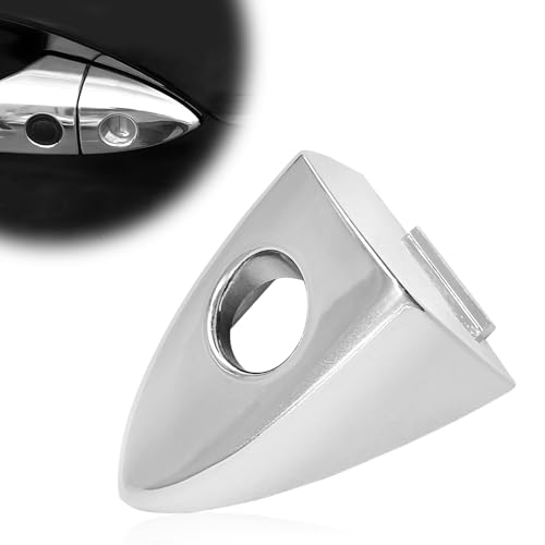 Front Left Driver Side Door Handle Lock Bezel Cap Key Hole Trim Compatible with H0nda Accord 2013-2017, Clarity 4 Door 2017-2018 etc, Door Handle Key Hole Bezel Cover Replaces OE# 72184T2AG21