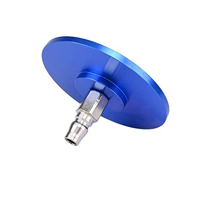 4.0x2.1 Inches Powerful Suction Cup Adapter Base for Adult Vac-U-Lock Machine Air Connector Device Attachments Accessory Gift (Blue) - color: Blue