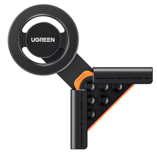 UGREEN Phone Holder for Tesla Model 3 and Y Accessories Magsafe Car Mount Magnetic Phone Mount Strongest Magnet Power Compatible with iPhone 17 16 15 14 13 Plus Pro Max Series