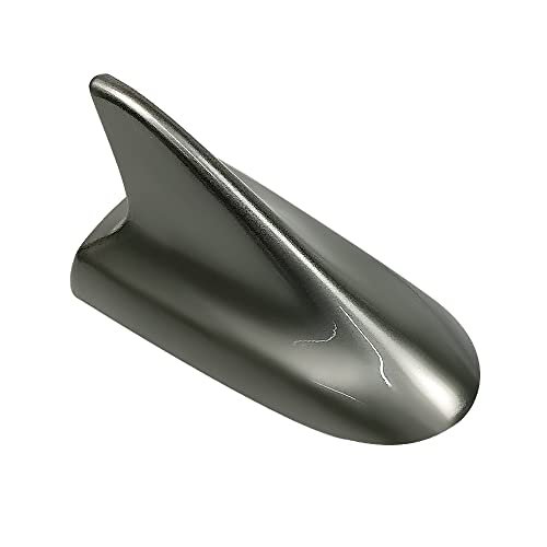 Auto Car Shark Fin Universal Roof Antenna Dummy Aerial for Decoration ONLY (Gray) - color: Gray