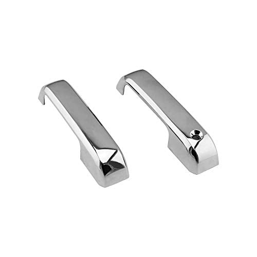 SEGADEN Chrome Plated Door Handle Cover Compatible with 2015-2017 Ford F-150 F150 (2 Doors No Passenger Keyhole No Smart Hole) XG7725