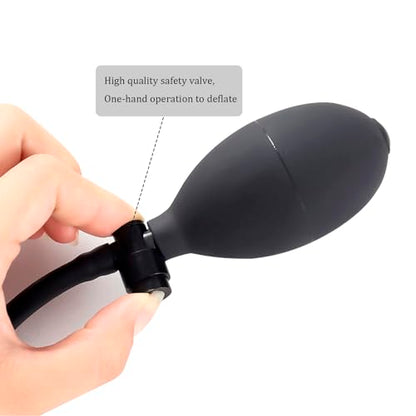 2PCS Air Wedge Bag Max Load 300 Pounds Pressure Heavy Duty Button Master Stainless Steel Emergency Tool