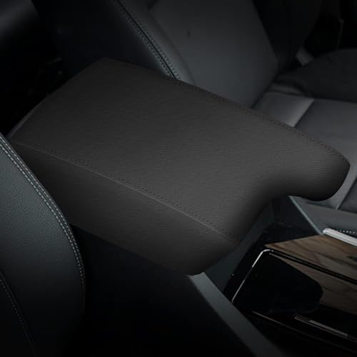AOMSAZTO Center Console Armrest Cover for Honda Accord 2013-2017 Neoprene Black - color: black-2
