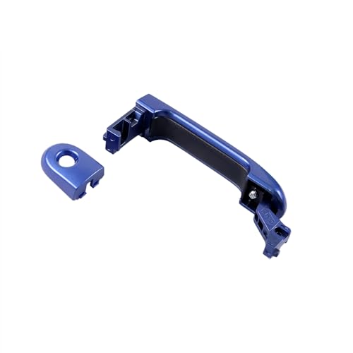 Blue 1 Lot 4 Doors Exterior Handle Door Outer Handle Compatible with Nissan Versa 2007-2012 - color: Blue
