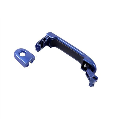 Blue 1 Lot 4 Doors Exterior Handle Door Outer Handle Compatible with Nissan Versa 2007-2012 - color: Blue