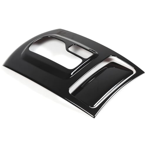 Gear Shift Panel Trim Cover Compatible with Infiniti G37 2009-2013, ABS Plastic Gear Shifter Console Anti-Scratch Frame Cover Accessories (Gloss Black) - color: gloss black