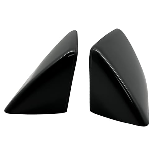 A-Premium 2 PCS Driver and Passenger Side Rearview Mirror Covers Caps - Compatible with Ford Expedition 2007-2017 & Lincoln Navigator 2007-2014 - Smooth Black - color: Smooth Black