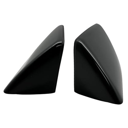 A-Premium 2 PCS Driver and Passenger Side Rearview Mirror Covers Caps - Compatible with Ford Expedition 2007-2017 & Lincoln Navigator 2007-2014 - Smooth Black - color: Smooth Black
