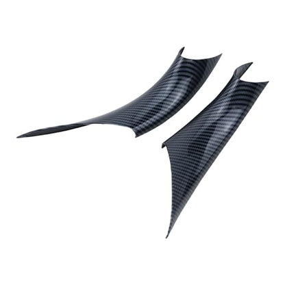 Left & Right Interior Door Pull Handle Covers Repalcement for 2012-2018 BMW 320,328,330,335,M3,2014-2017 BMW 428,435,M4 (Carbon Fiber) - color: Carbon Fiber