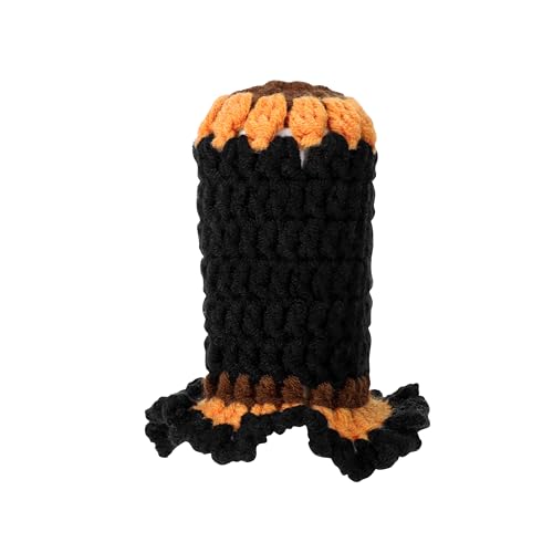 Crochet Shift Knob Cover, Universal Handcrafted Black-Sunflower Boho Car Accessories for Women, Shift Boots Knobs Cover Automotive Interior Fits Car Truck SUV (03#SC) - color: 03#SC